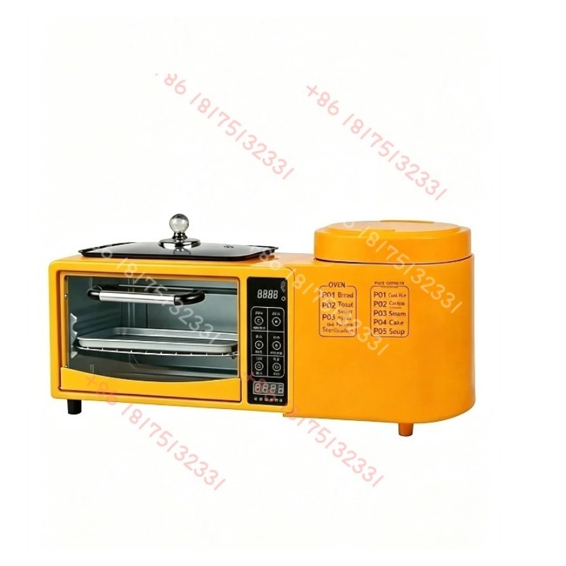Hot Pot Electric - Macchina per Colazione 4-in-1 Multifunzione, Forno