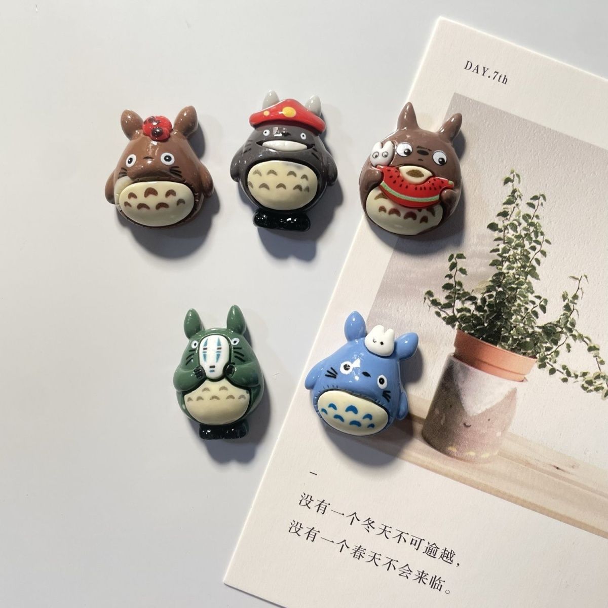 Kitchen Appliances Store - Magnete per Frigorifero in Resina Totoro,