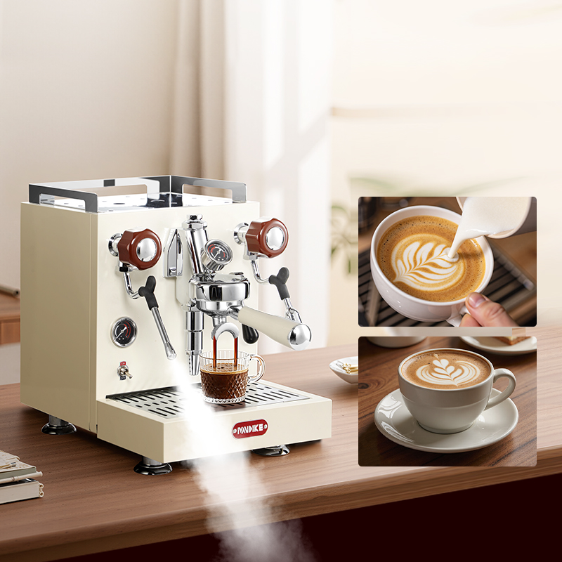 Macchina da caffè MDK bianca a - Espresso Machine Semi Auto recensione e prezzo