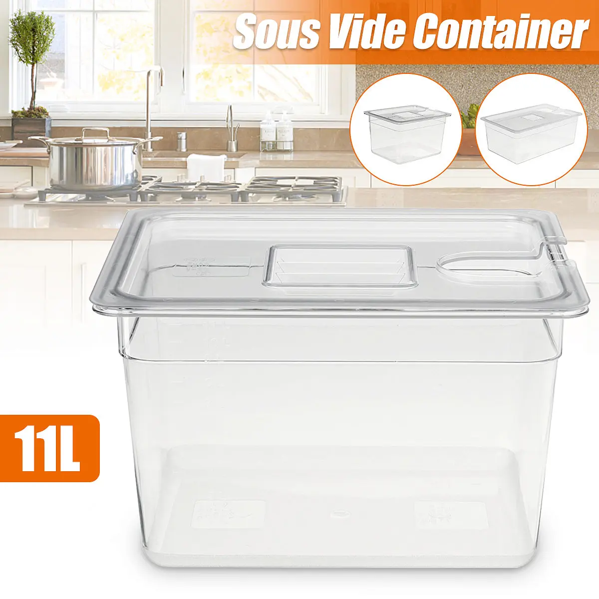 6L 11L Contenitore Sous Vide S - Sous Vide Immersion recensione e prezzo
